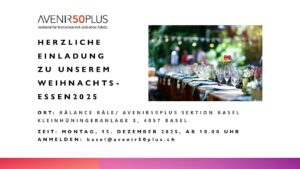 Einladung Weihnachtessen 2025